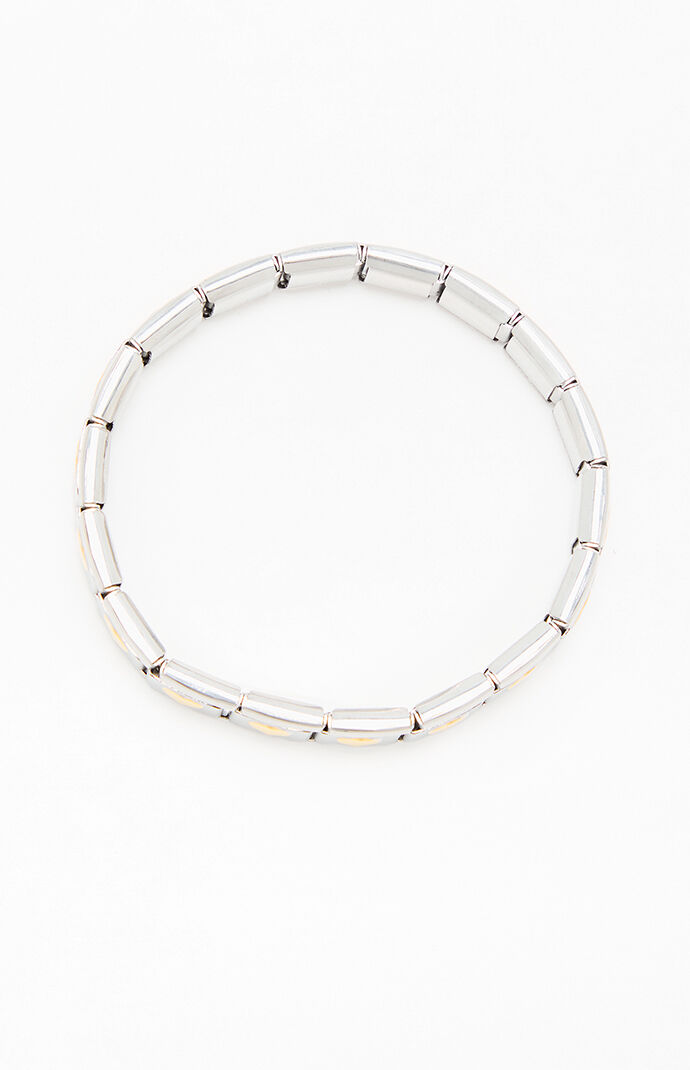 LA Hearts Heart Link Charm Bracelet