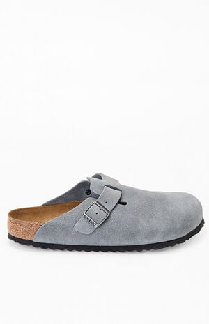 Boston Soft Footbed Clog Blue Grey