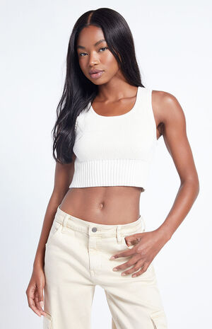 Hailey Sweater Tank Top image number 2