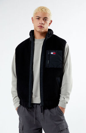 Mix Media Sherpa Vest image number 1