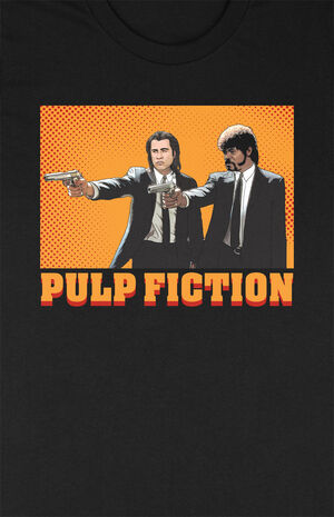 Pulp Fiction Comic T-Shirt Pulp Fiction Comic T-Shirt image number null