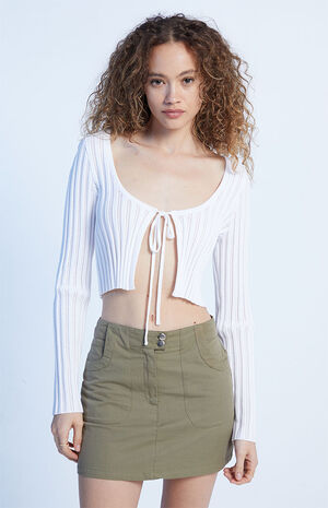 Twill Mini Skirt image number 2