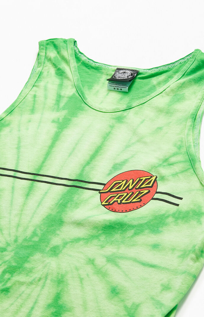 Classic Dot Tie-Dyed Tank Top