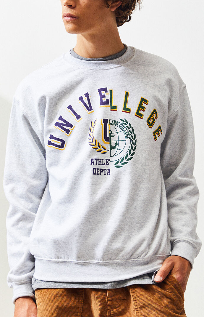 PacSun University Crew Neck Sweatshirt 