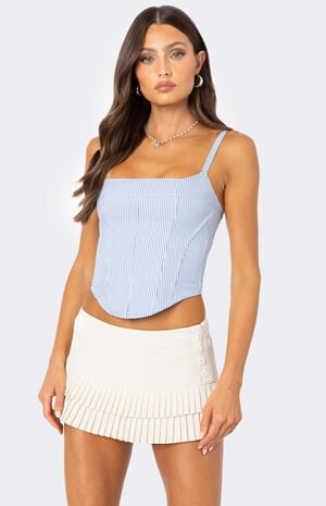 Cammie Striped Corset image number 1