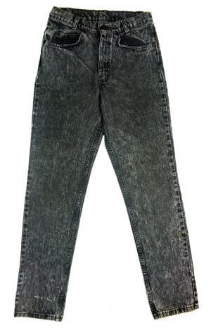 GOAT Vintage '80s Levi's 550 Black High Waist Mom Jeans | PacSun