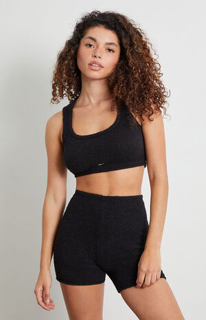 Black Wide Cozy Knit Top image number 1