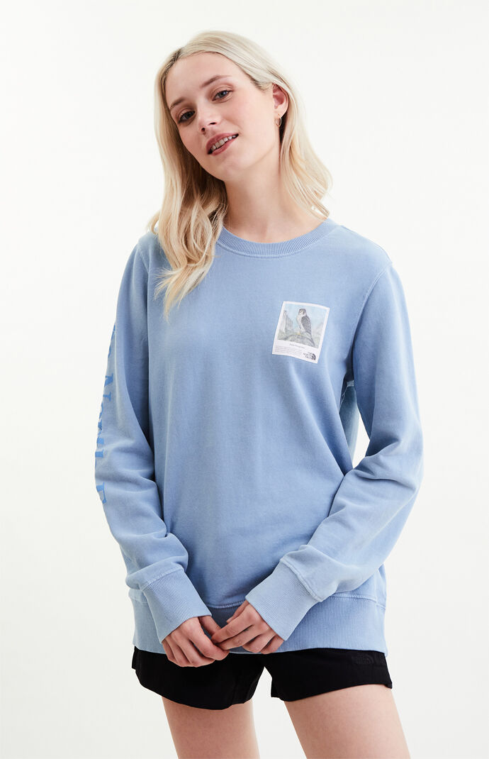 the north face fine light crewneck sweatshirt