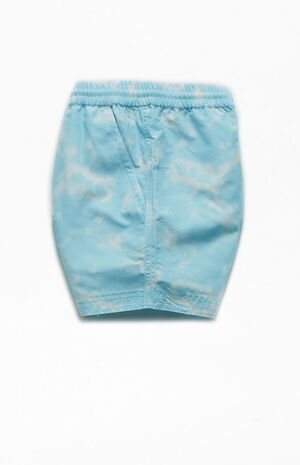 Cloud Tie Dye 15" Swim Trunks image number 3