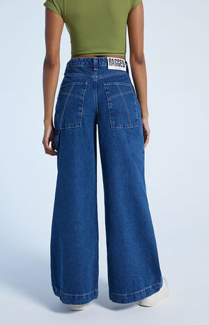 Organic Sweeper Wide Leg Jeans image number 4