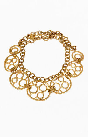 '90s Gold Chain Belt image number 1