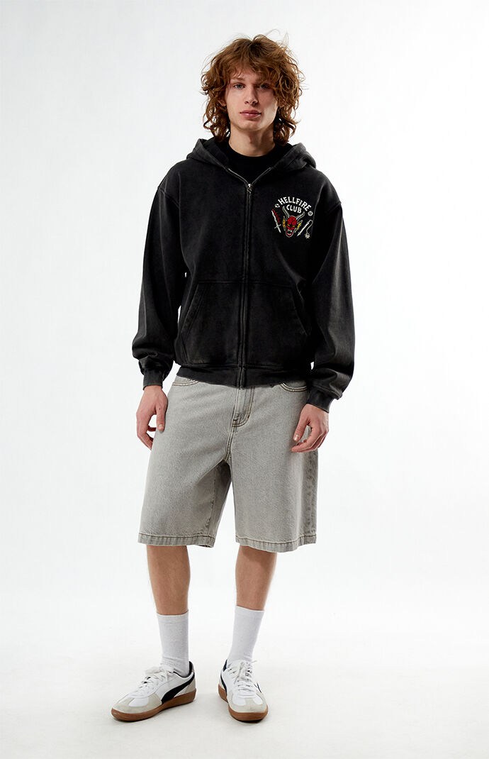 PACSUN ストレンジャーシングス HELLFIRE CLUB トレーナー Stranger Things Hellfire Club Long Sleeve T-Shirt | PacSun