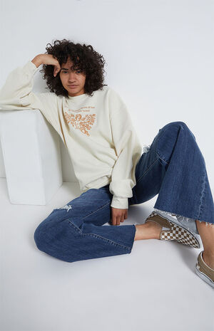 Be Patient Angel Crew Neck Sweatshirt image number 4