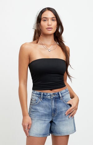 Sophie Jean Mom Shorts Medium Blue image number 3