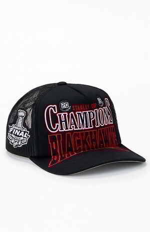 Big Champions Chicago Blackhawks Trucker Hat image number 1