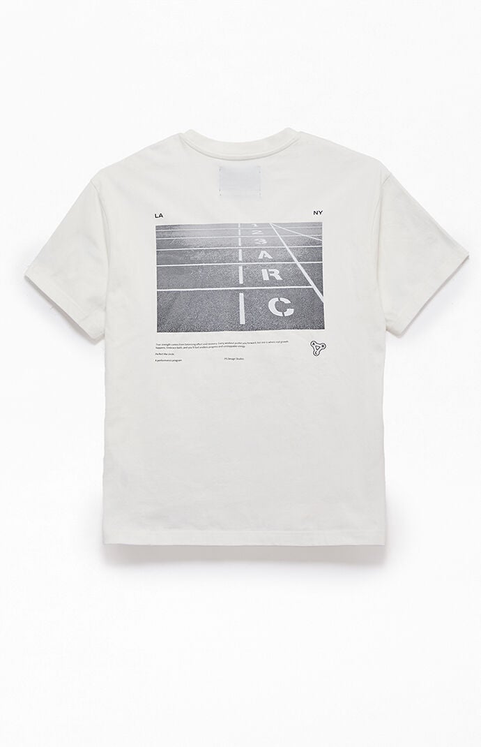 A.R.C. White Track T-Shirt