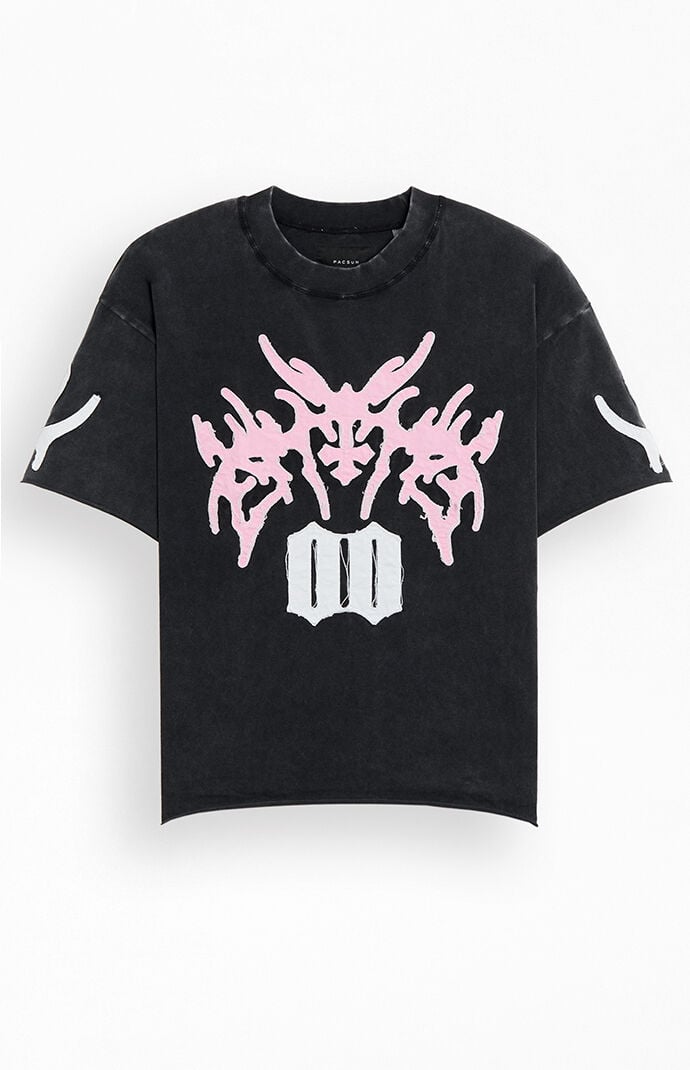 Pacsun Cyber Applique Knit T-Shirt