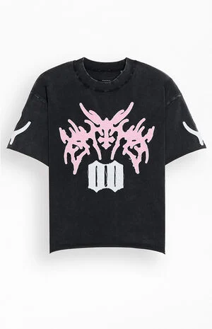 Cyber Applique Knit T-Shirt image number 1