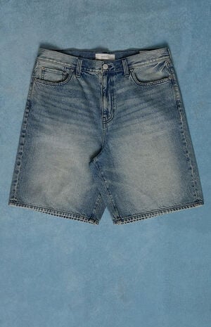 Parker Baggy Jean Shorts Medium Blue Tint image number 1