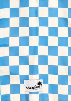 Kids Checkerboard Liffy Swim Trunks image number 3
