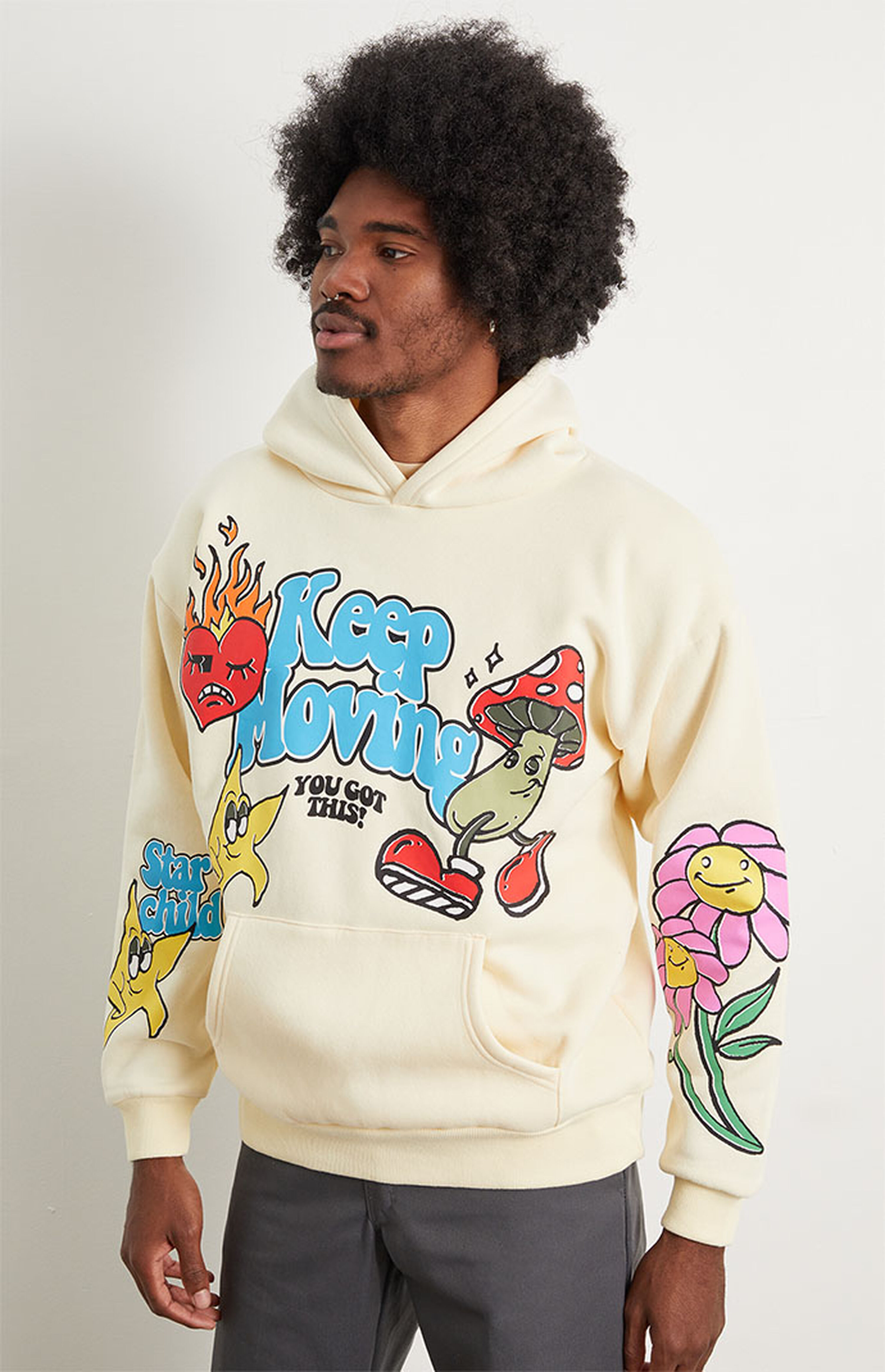 PacSun Keep Moving Hoodie PacSun