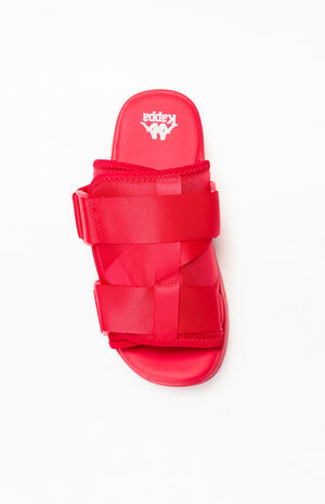 Red Authentic Bastian 1 Slide Sandals image number 5