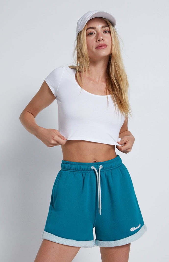 Two tone hotsell sweat shorts