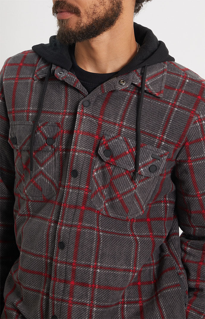 Insulated on sale flannel hoodie
