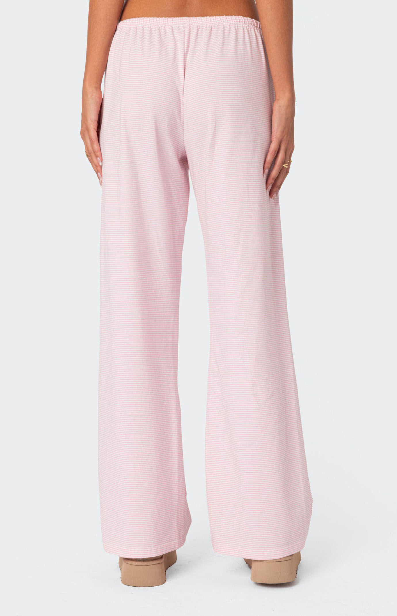 Edikted Olivia Striped Loose Fit Pants PacSun