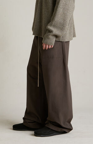 Brown Military Nylon Utility Pants image number 4