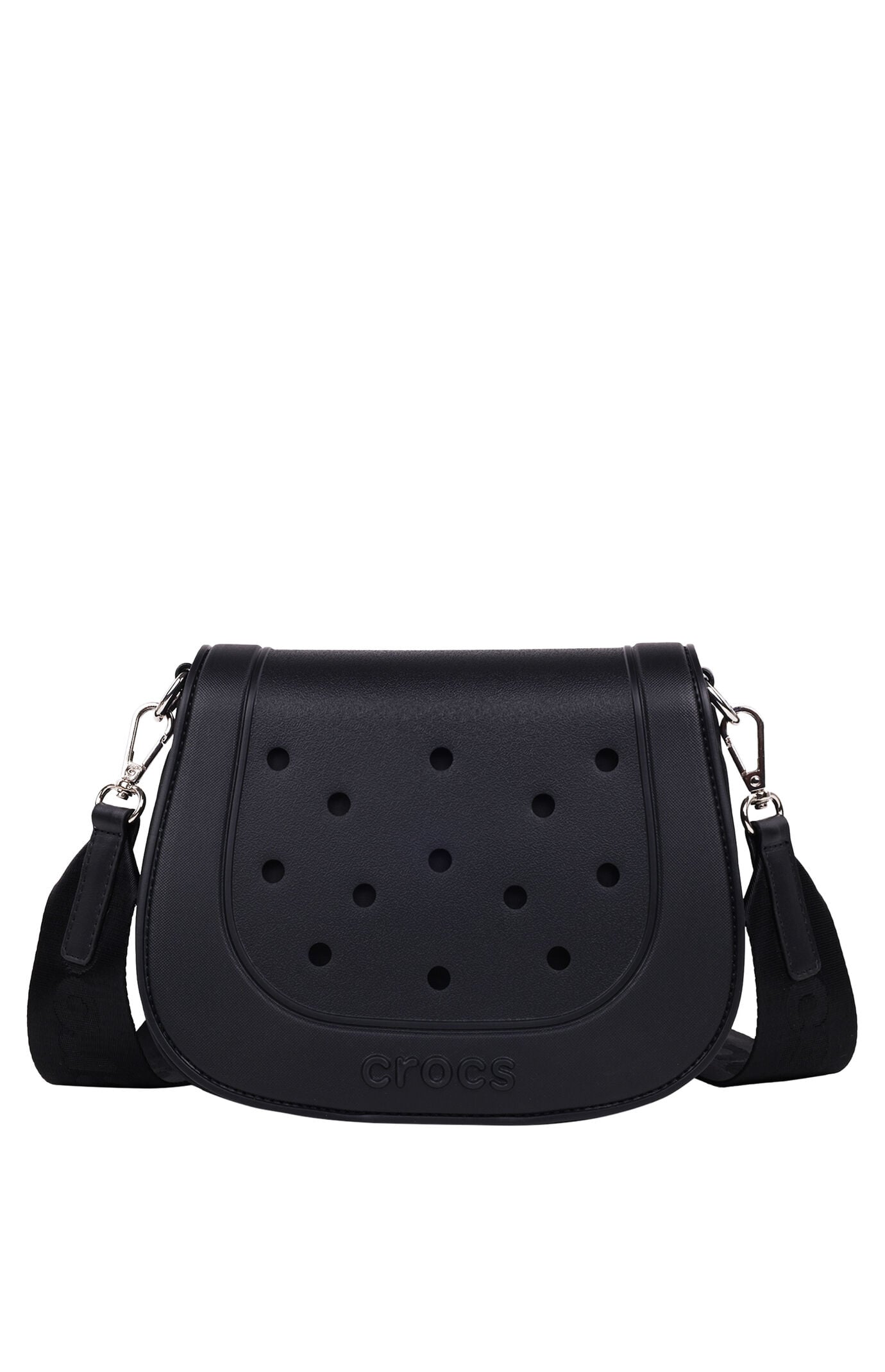Crocs Black Crossbody Bag