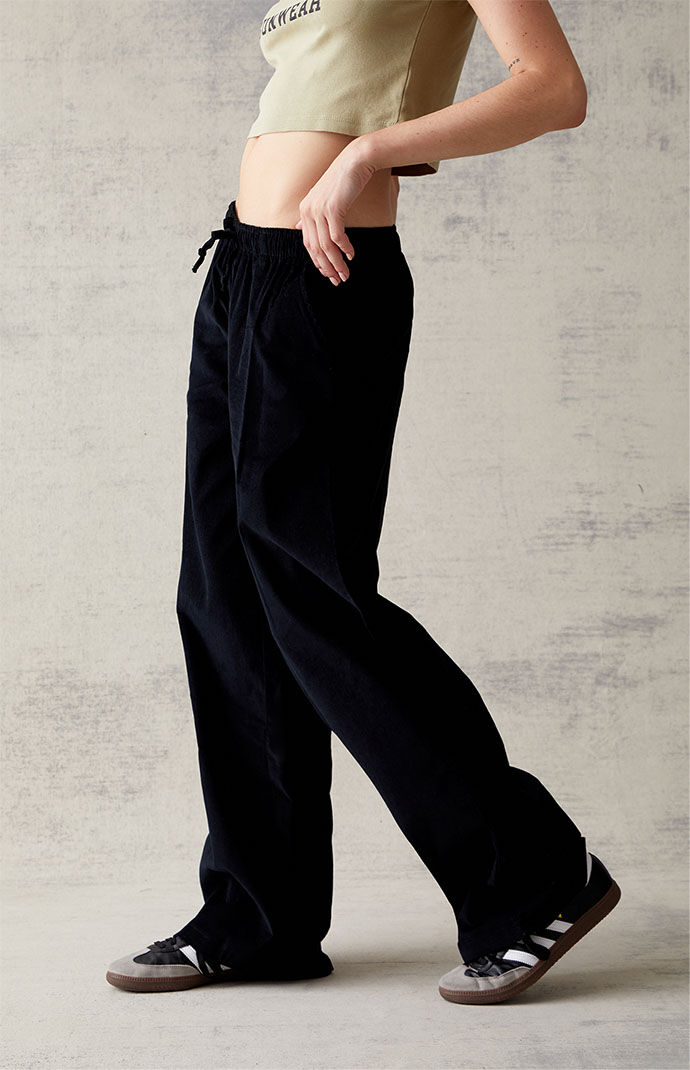 LA Hearts Micro Corduroy Wide Leg Pants | PacSun