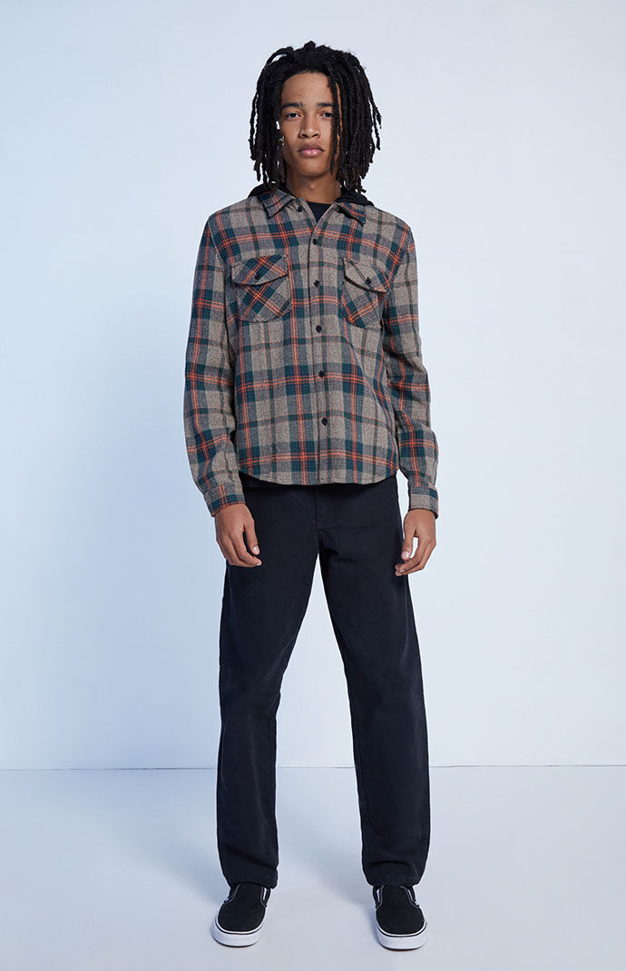 Pacsun best sale flannel hoodie