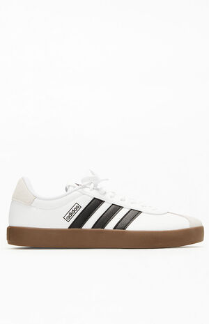 Women's White & Black VL Court 3.0 Sneakers image number 1