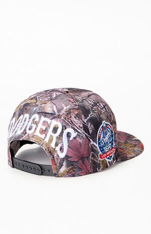 LA Dodgers Camo Snapback Hat image number 2