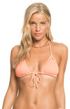 Darling Wave Tiki Triangle Bikini Top Darling Wave Tiki Triangle Bikini Top image number null