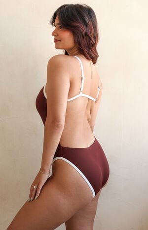 Soul Scoop Neck High Waist One Piece image number 6