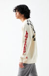 Rockets Flames Crew Neck Sweatshirt Rockets Flames Crew Neck Sweatshirt image number null