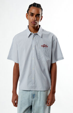 Striped Poplin Shirt image number 1
