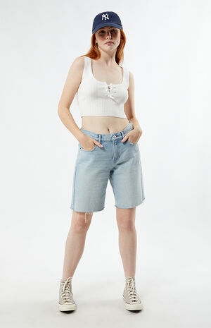 Pointelle Bow Tank Top image number 4