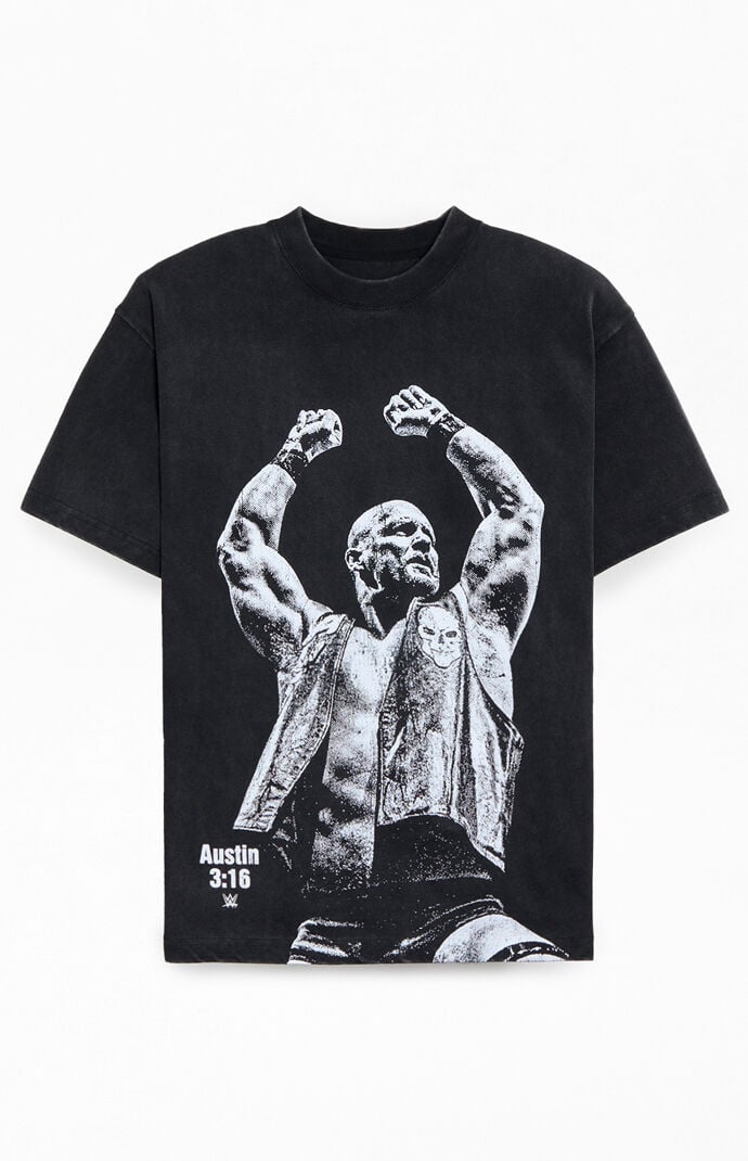 PacSun WWE Stone Cold Reigns T-Shirt