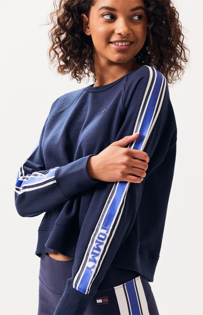 Tommy hilfiger taped sweatshirt online