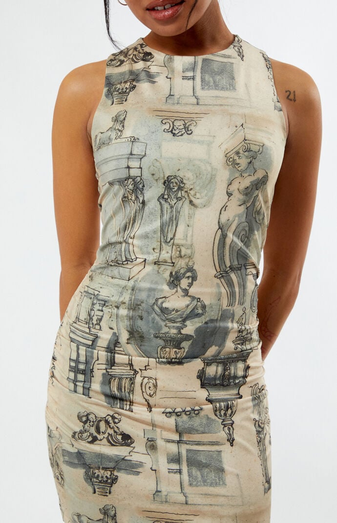 The Met x PacSun Oeuvre Mini Dress PacSun