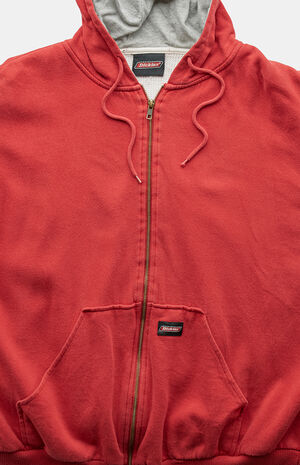 2000s Dickies Thermal Lined Zip Hoodie image number 3