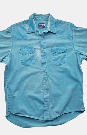 '90s Wrangler Button Up Top image number 4