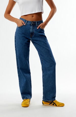 Medium Indigo Shade Order '94 Baggy Jeans image number 1