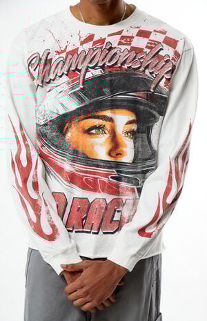 99 Racing Cropped Long Sleeve T-Shirt image number 2