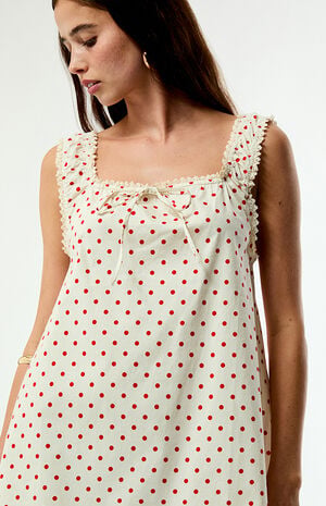 Polka Dot Babydoll Dress image number 5