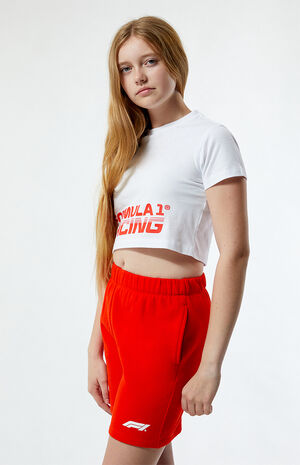 x PacSun Kids Racing Cropped T-Shirt image number 3