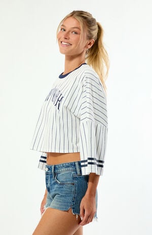 New York Sport Long Sleeve Cropped T-Shirt image number 3
